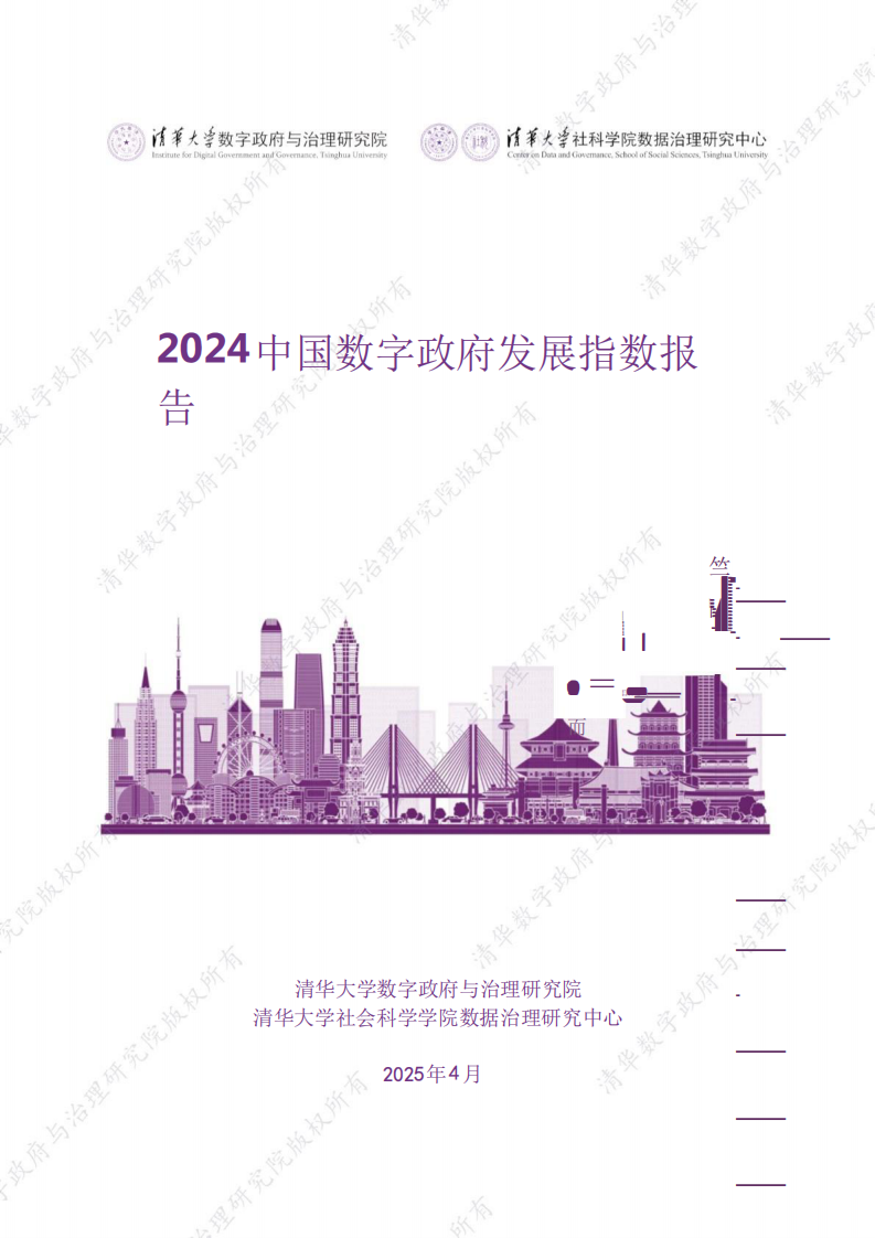 2024数字政府发展指数报告 第1页