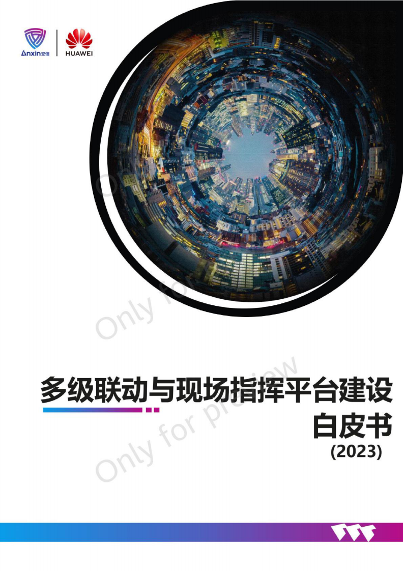 多级联动与现场指挥平台建设白皮书 第1页