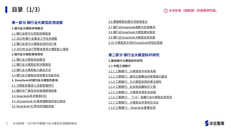 2025年中国银行业大模型应用跟踪报告 第2页