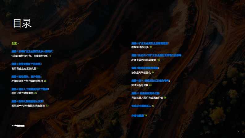 2025年趋势追踪报告引领矿业及金属行业转型变革 第2页