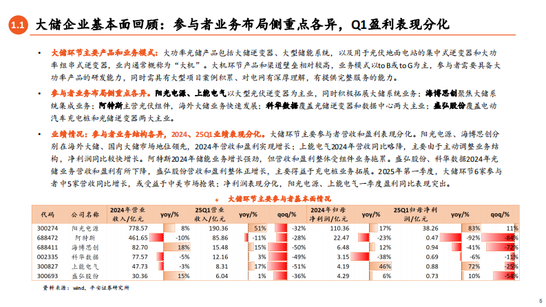 光储逆变器比较研究（二）-大储企业非美市场拓展可期 第5页