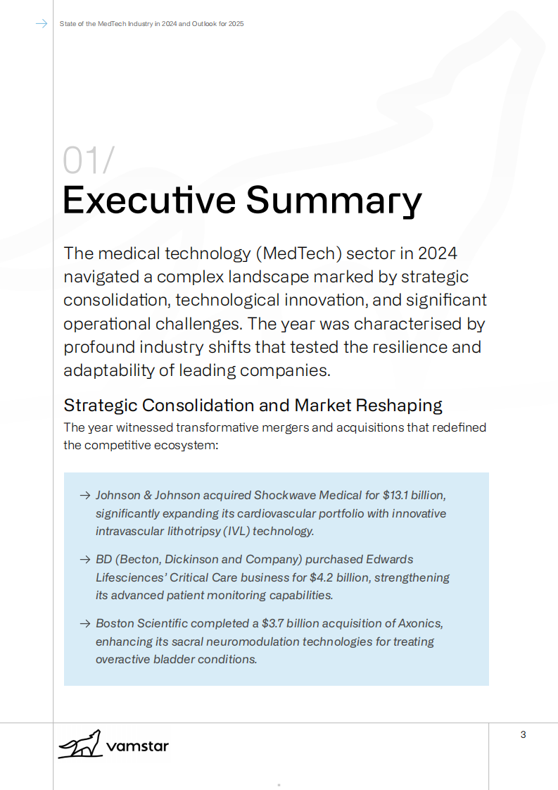 2024年全球医疗科技行业状况及2025年展望报告（英文） 第5页