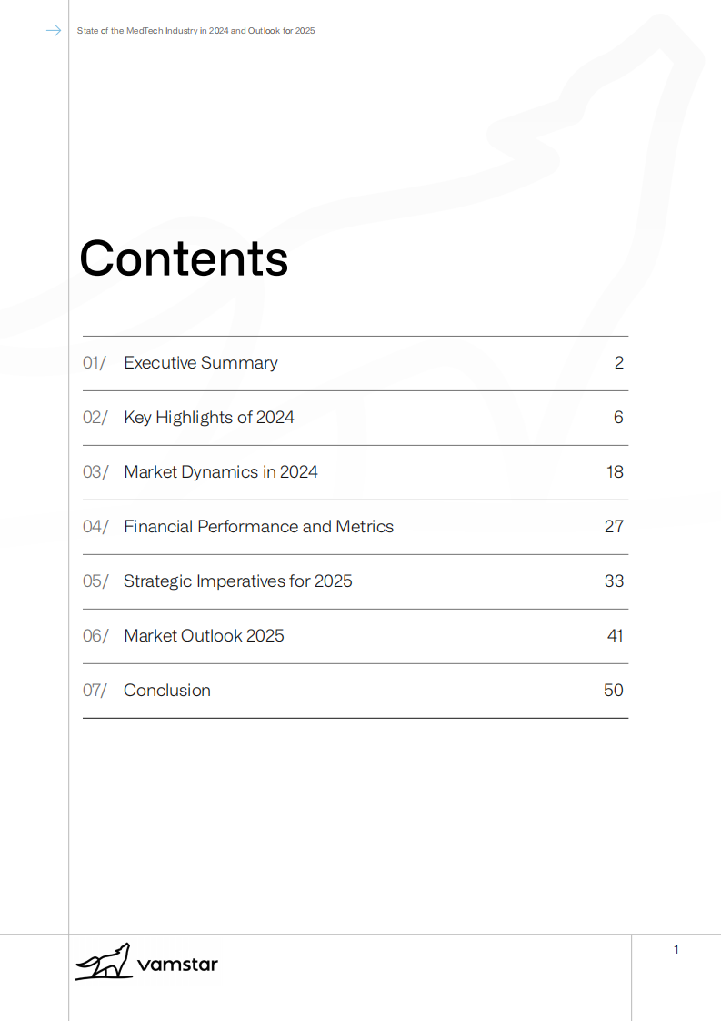 2024年全球医疗科技行业状况及2025年展望报告（英文） 第3页