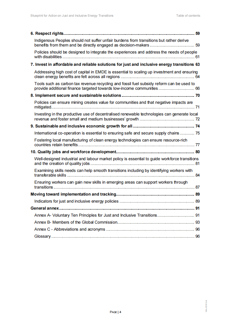 2025公正包容能源转型行动蓝图：&ldquo;以人为本的清洁能源转型&rdquo; 框架（英文） 第4页