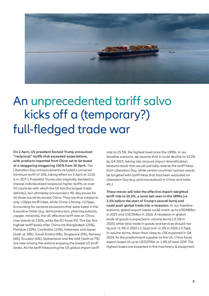 2025风暴中前行：不确定环境下的经济展望报告（英文） 第5页