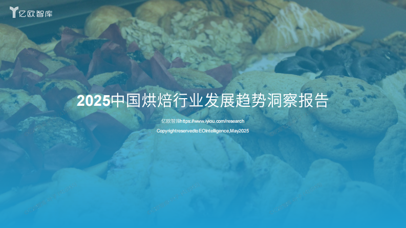 2025中国烘焙行业发展洞察报告 第1页