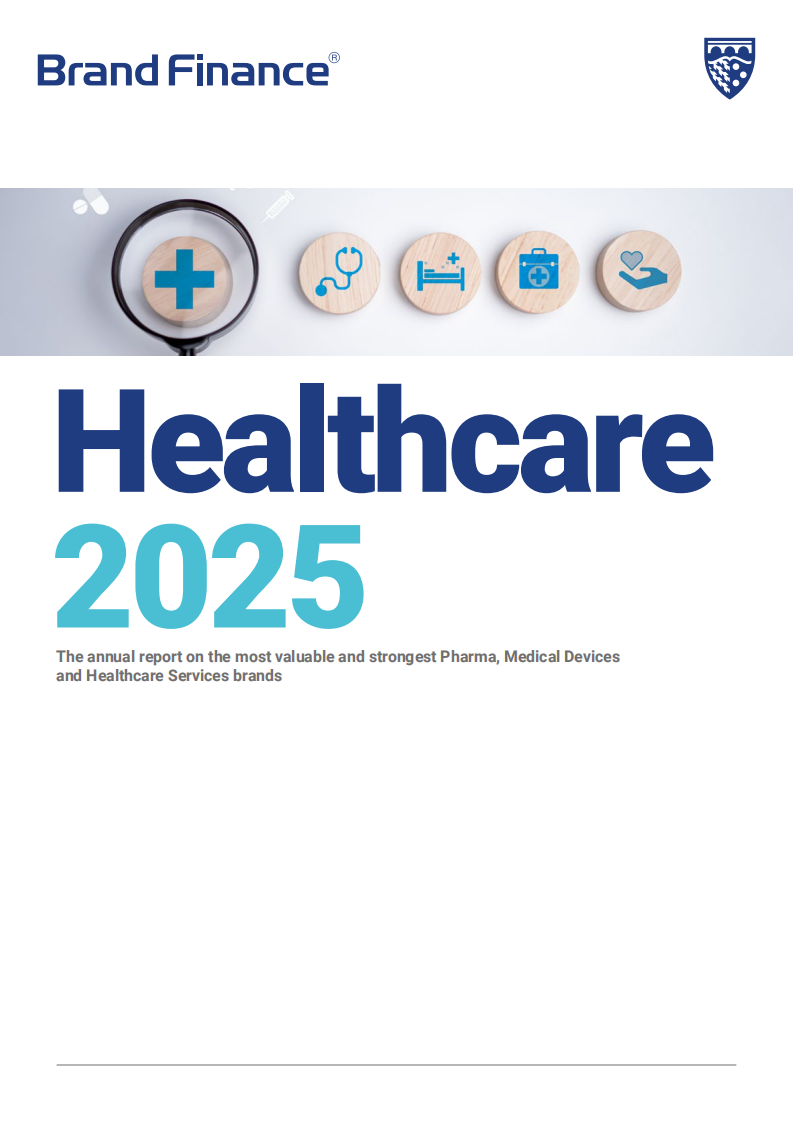 2025年医疗保健品牌榜（英文） 第1页