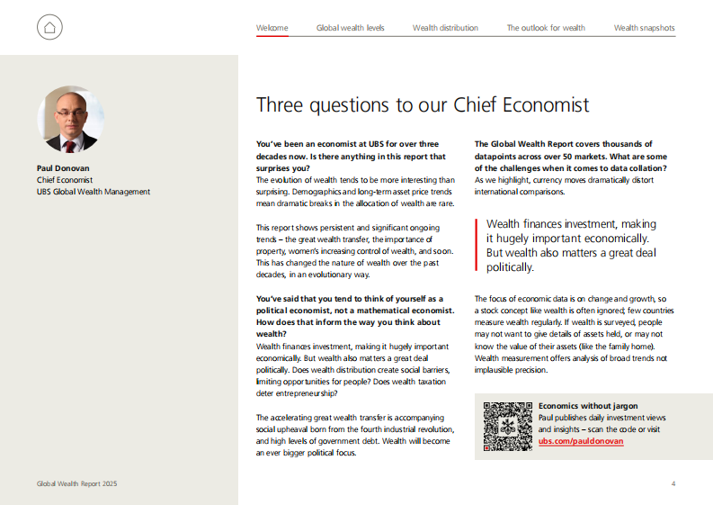 2025全球财富报告（英文） 第4页