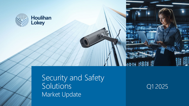 2025年第一季度全球安防解决方案行业市场更新报告 第1页