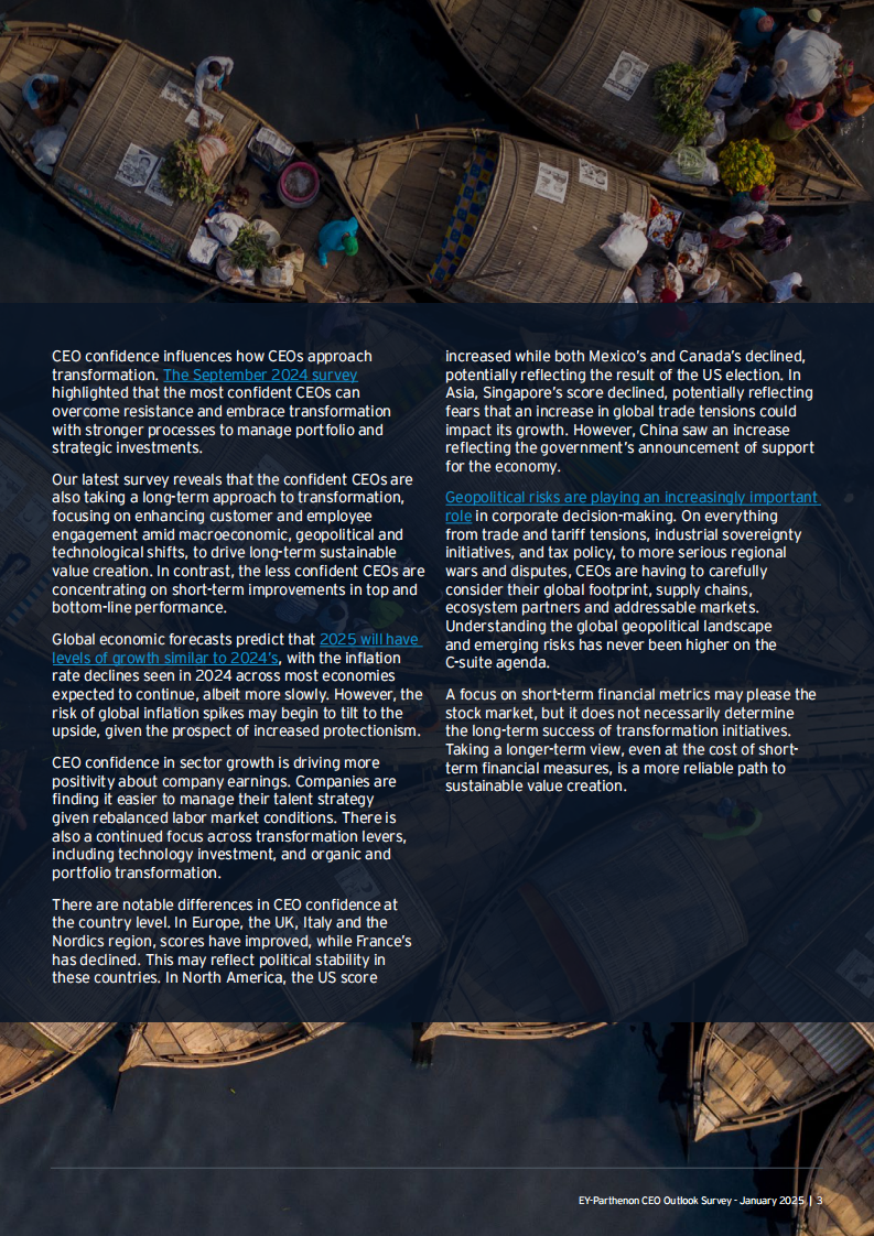 2025年全球首席执行官（CEO）展望报告：战略转型思维赋能长期价值释放（英文） 第5页