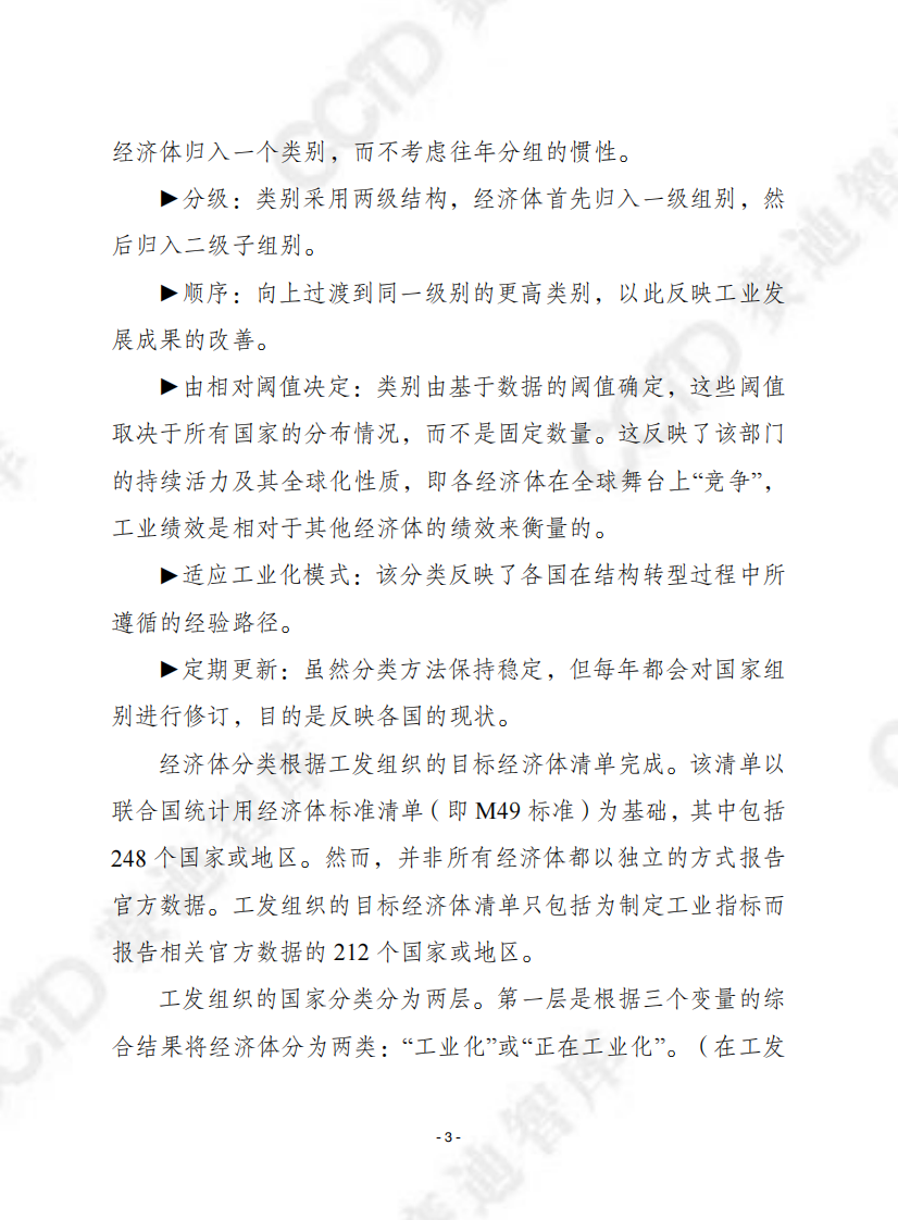 联合国工业发展组织《国家分类2025版》 第3页