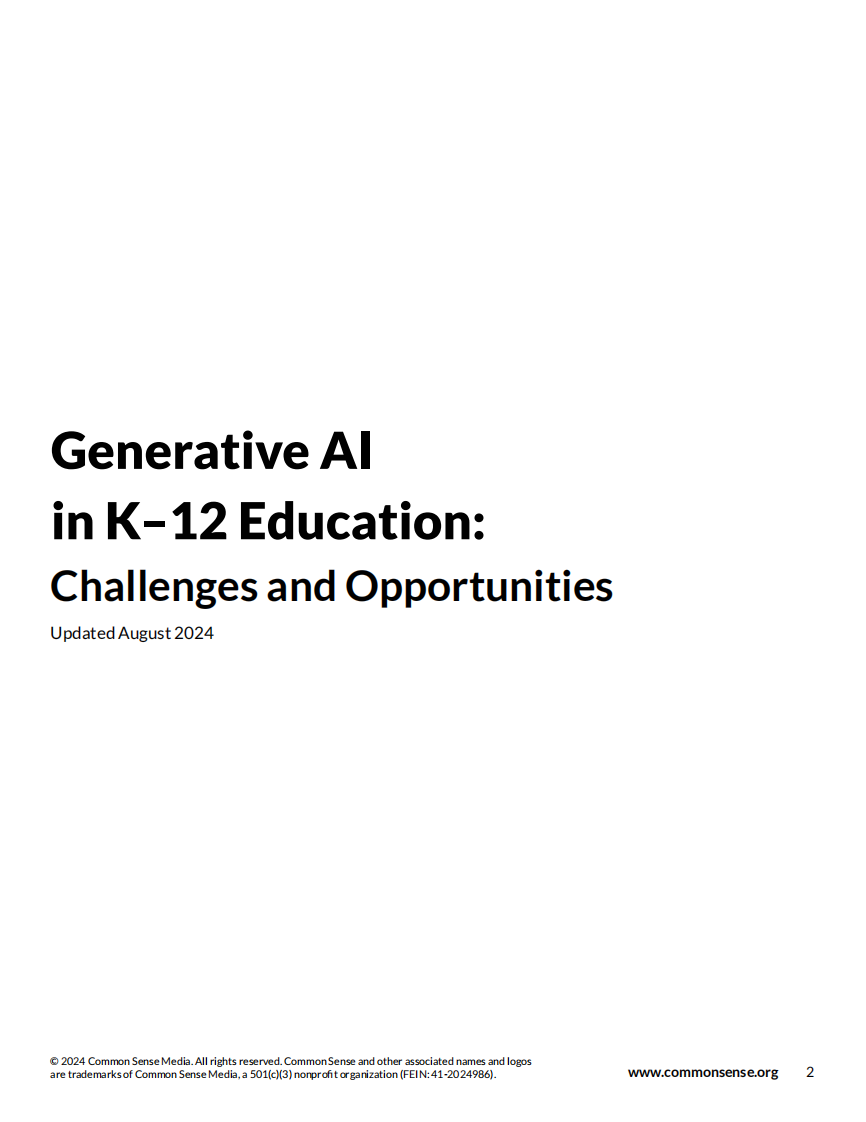 生成式AI在K-12教育中的挑战和机遇 第2页