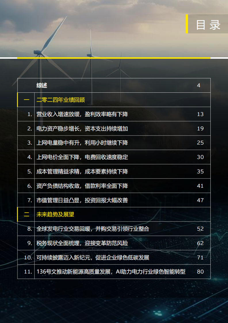 中国上市发电公司2024年回顾及未来展望 第2页