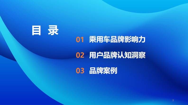 乘用车品牌影响力评价报告（2025年版） 第3页