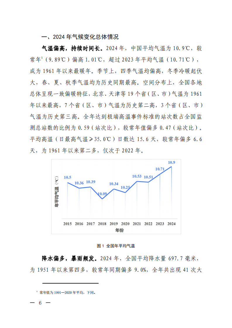 中国适应气候变化进展报告（2024） 第5页