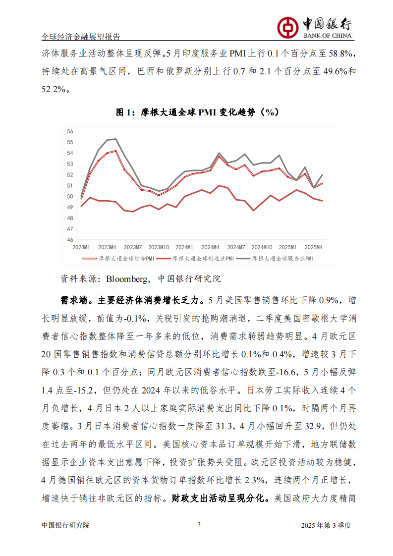 全球经济金融展望报告 第5页