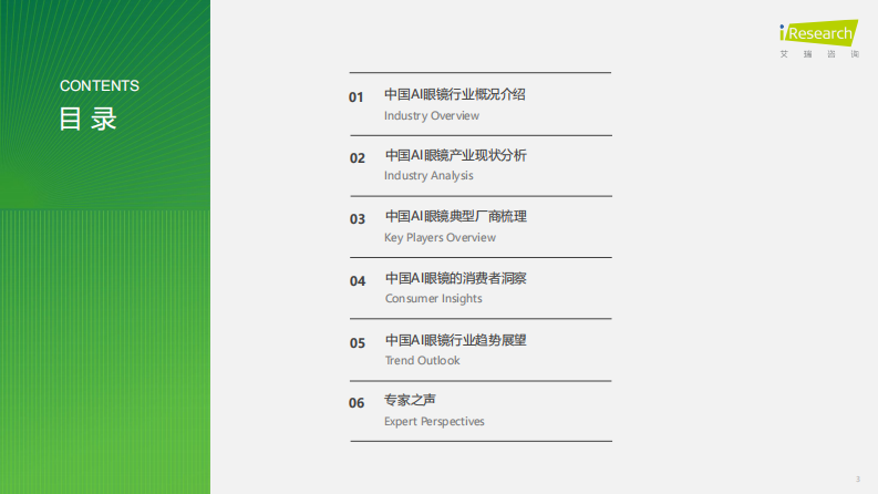 2025年中国AI眼镜行业研究报告 第3页