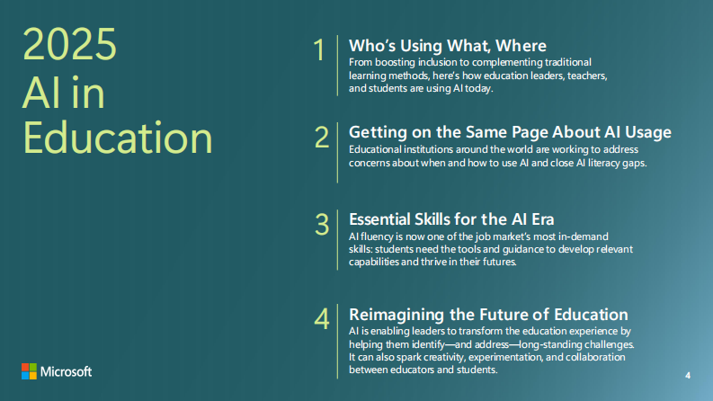 教育AI 2025：微软特别报告（英） 第4页