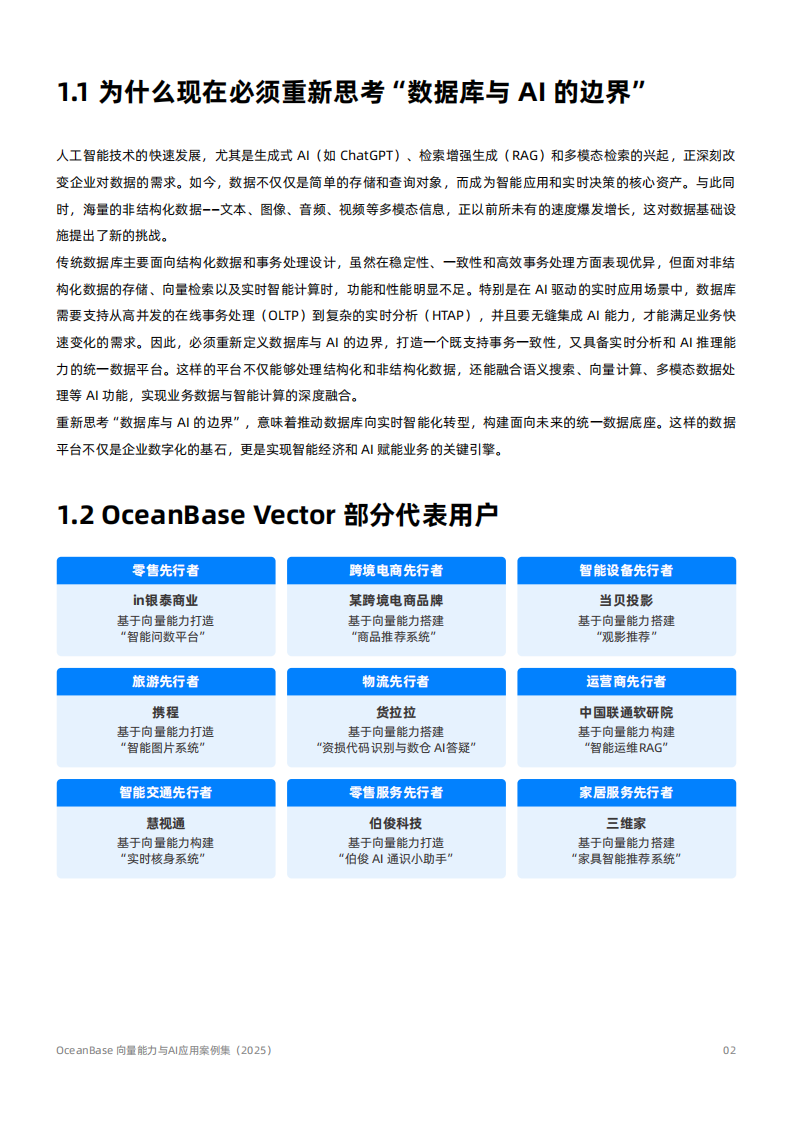 向量能力与AI应用案例集（2025） 第4页