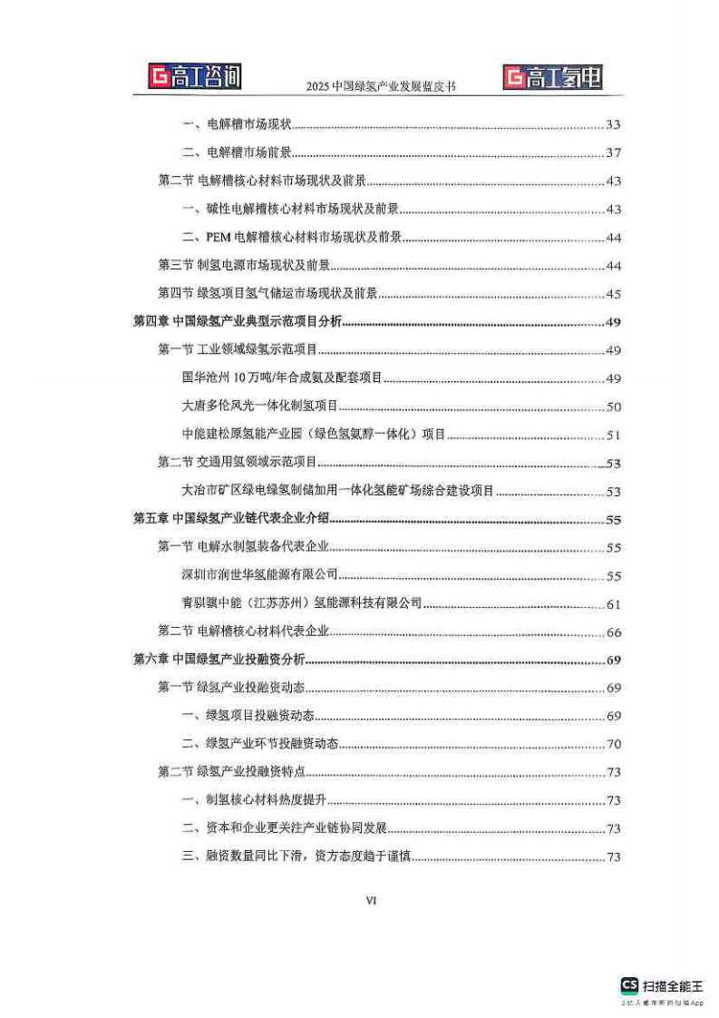 2025中国绿氢产业发展蓝皮书 第4页