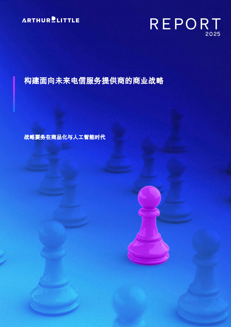 构建面向未来电信服务提供商的商业战略 第1页