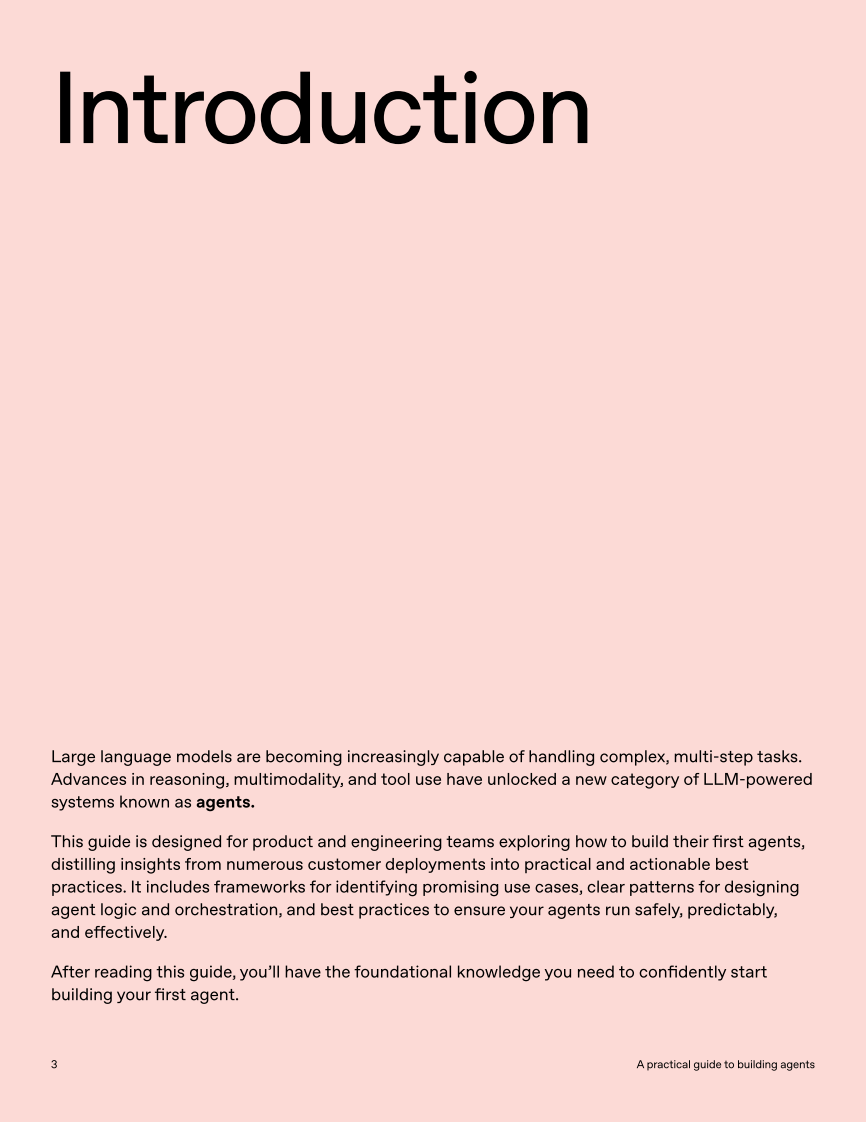 2025 AI智能体构建实用指南（英文） 第3页