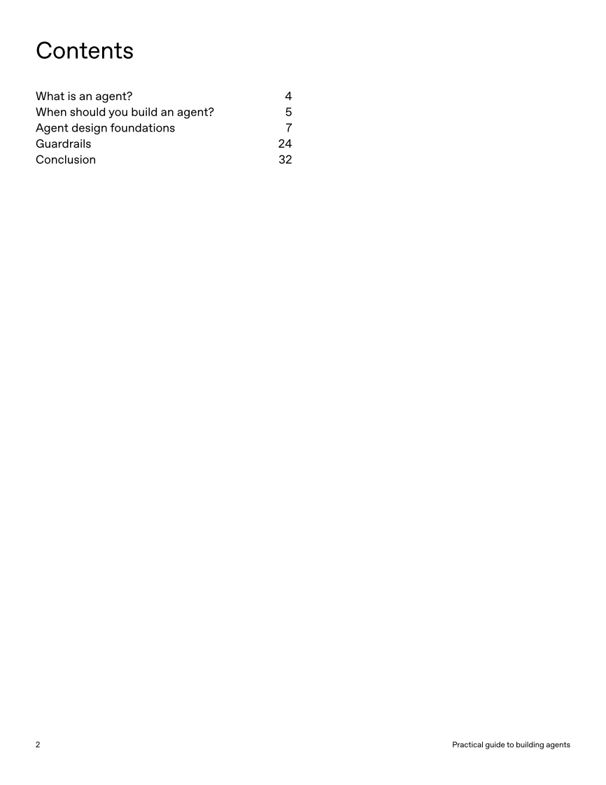2025 AI智能体构建实用指南（英文） 第2页