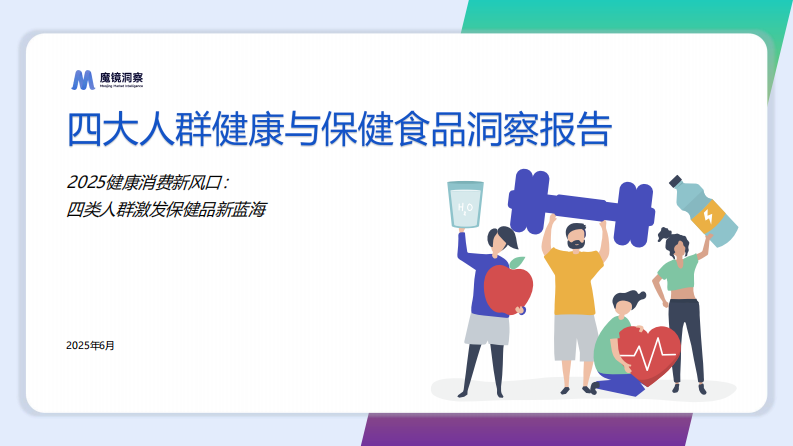 2025年四大人群健康与保健食品洞察报告 第1页