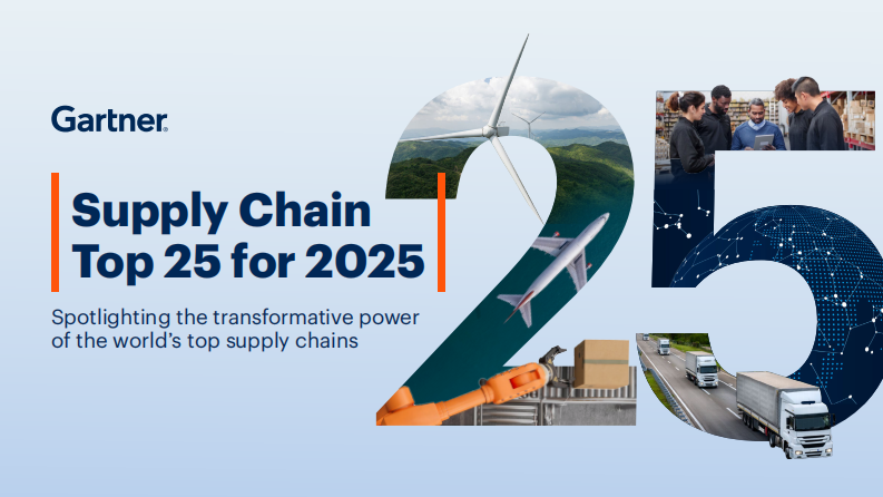 2025年全球供应链企业25强报告（英文） 第1页