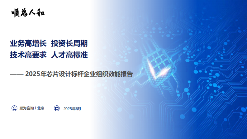 2025年芯片设计标杆企业组织效能报告 第1页