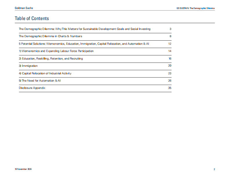 2024人口结构困境研究报告：老龄化社会与潜在解决方案中的社会投资机遇（英） 第3页