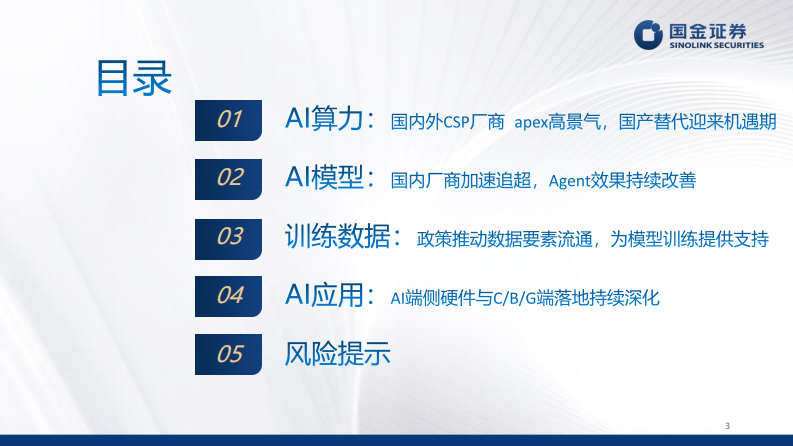 2025年中期策略：看好AI产业链及应用落地 第3页