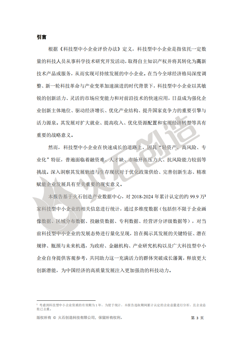 2025年科技型中小企业数据洞察报告 第3页