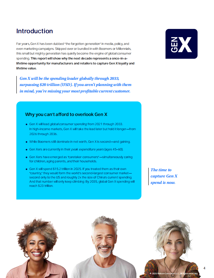 2025年X世代消费行为与支出趋势研究报告（英文） 第4页