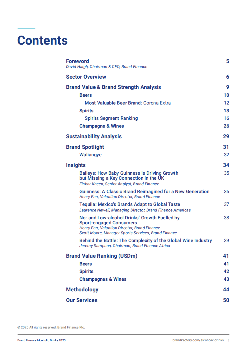 2025年酒精饮品品牌榜（英文） 第3页