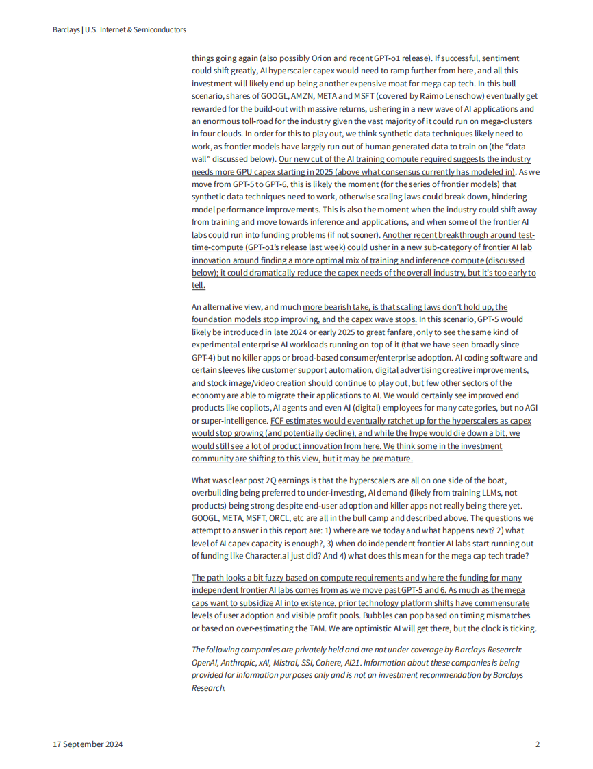 美国互联网与半导体行业研究：AI下一站：GPT（英文） 第2页