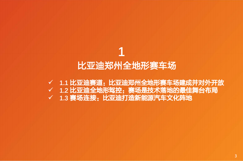 汽车行业深度研究-比亚迪赛车场&mdash;高端化的新引擎 第3页