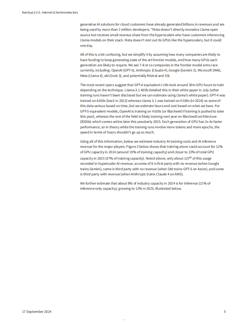 美国互联网与半导体行业研究：AI下一站：GPT（英文） 第5页