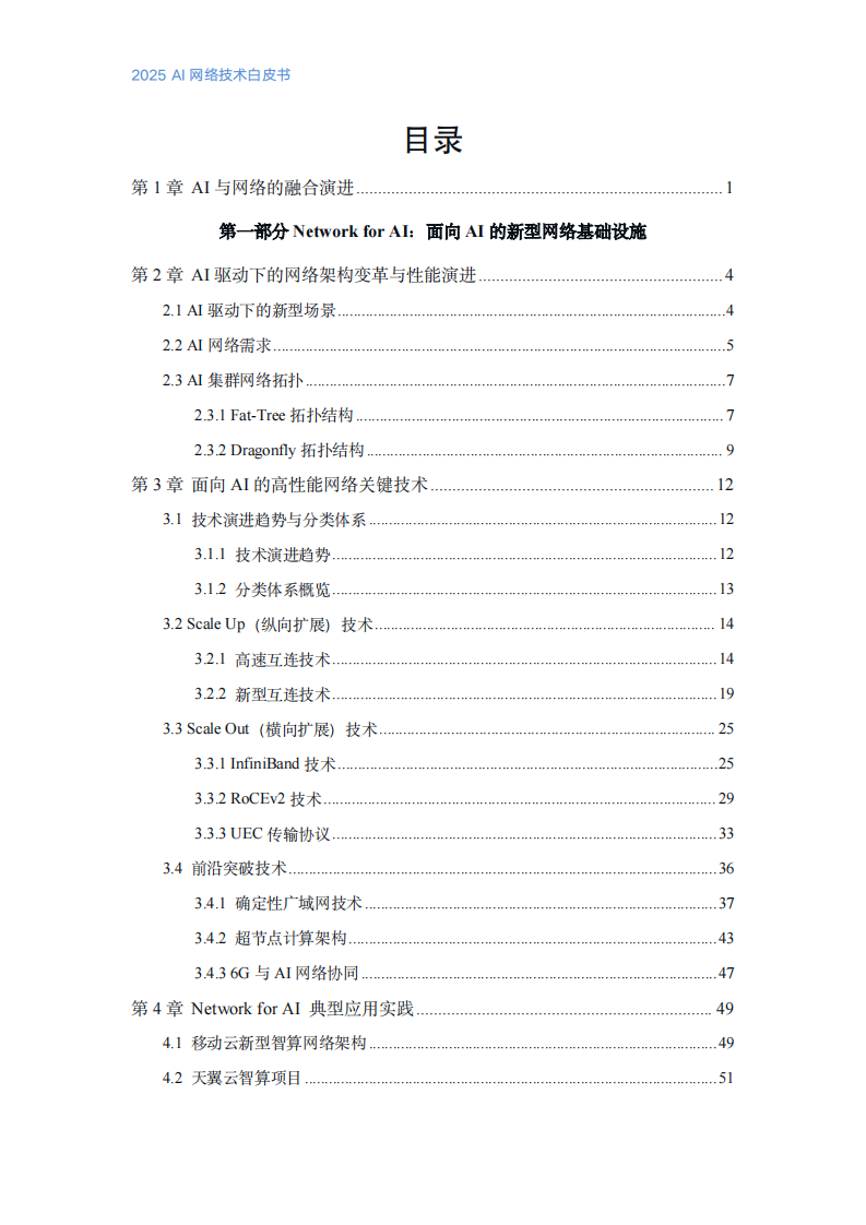 2025年AI网络技术白皮书 第5页