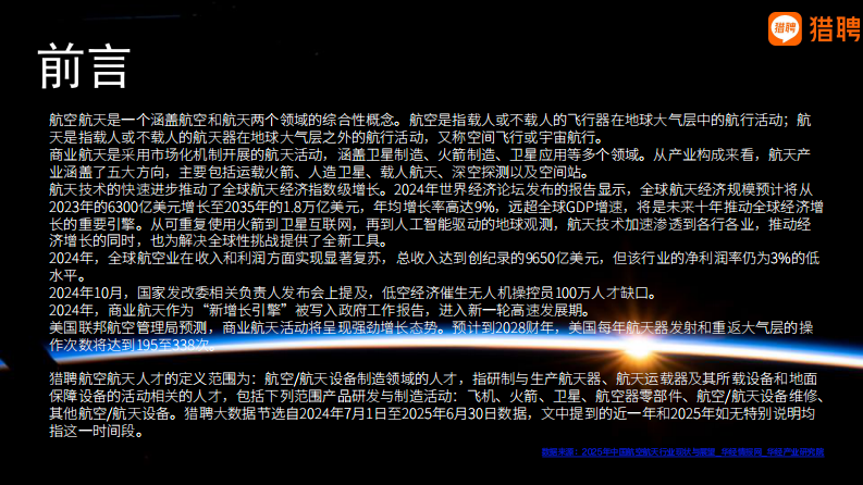 2025航空航天产业人才供需洞察报告 第2页