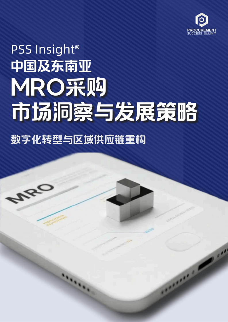 2025年中国与东南亚MRO采购市场洞察与发展策略报告 第1页