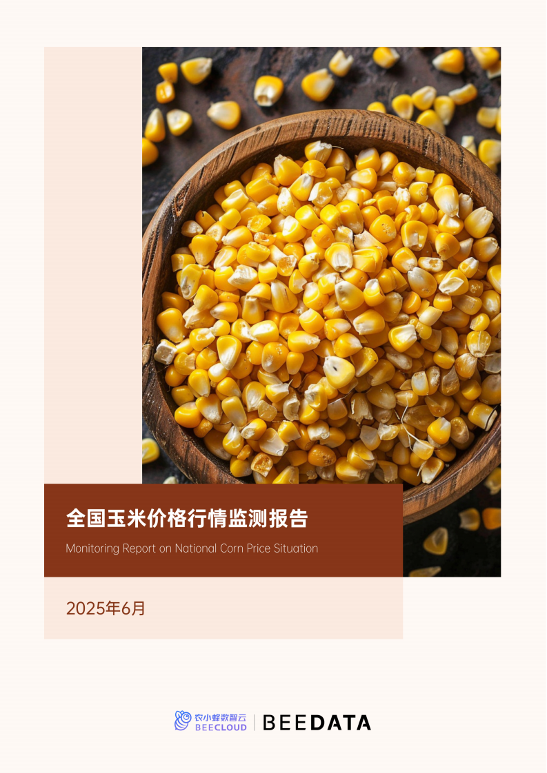 2025年全国玉米价格行情监测报告 第1页