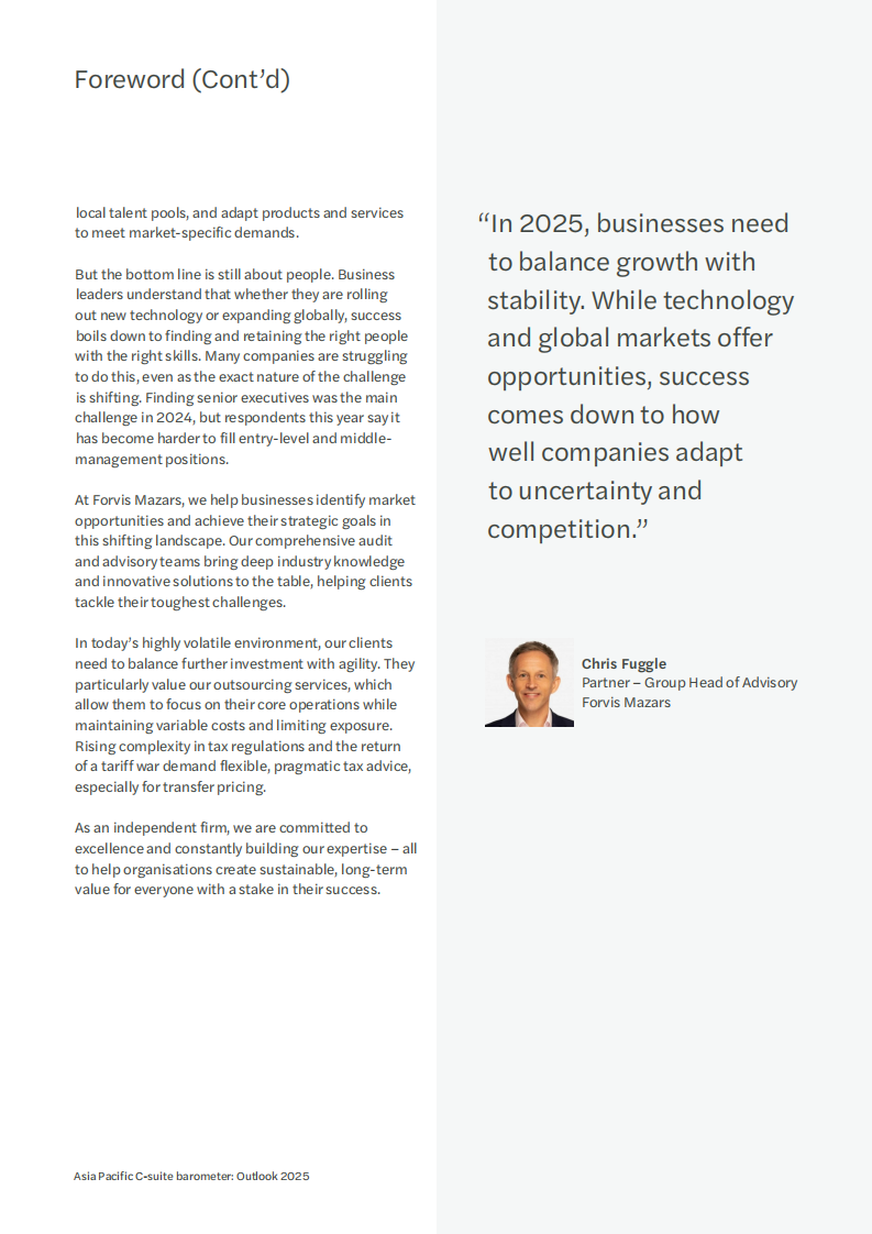 2025年亚太区高管晴雨表（英文） 第5页