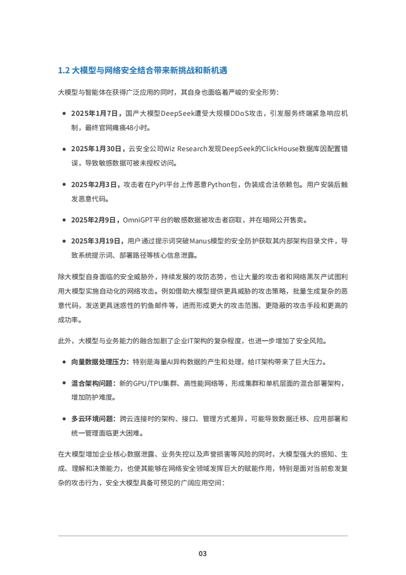 2025年大模型赋能下一代AI防火墙安全能力再升级白皮书 第5页