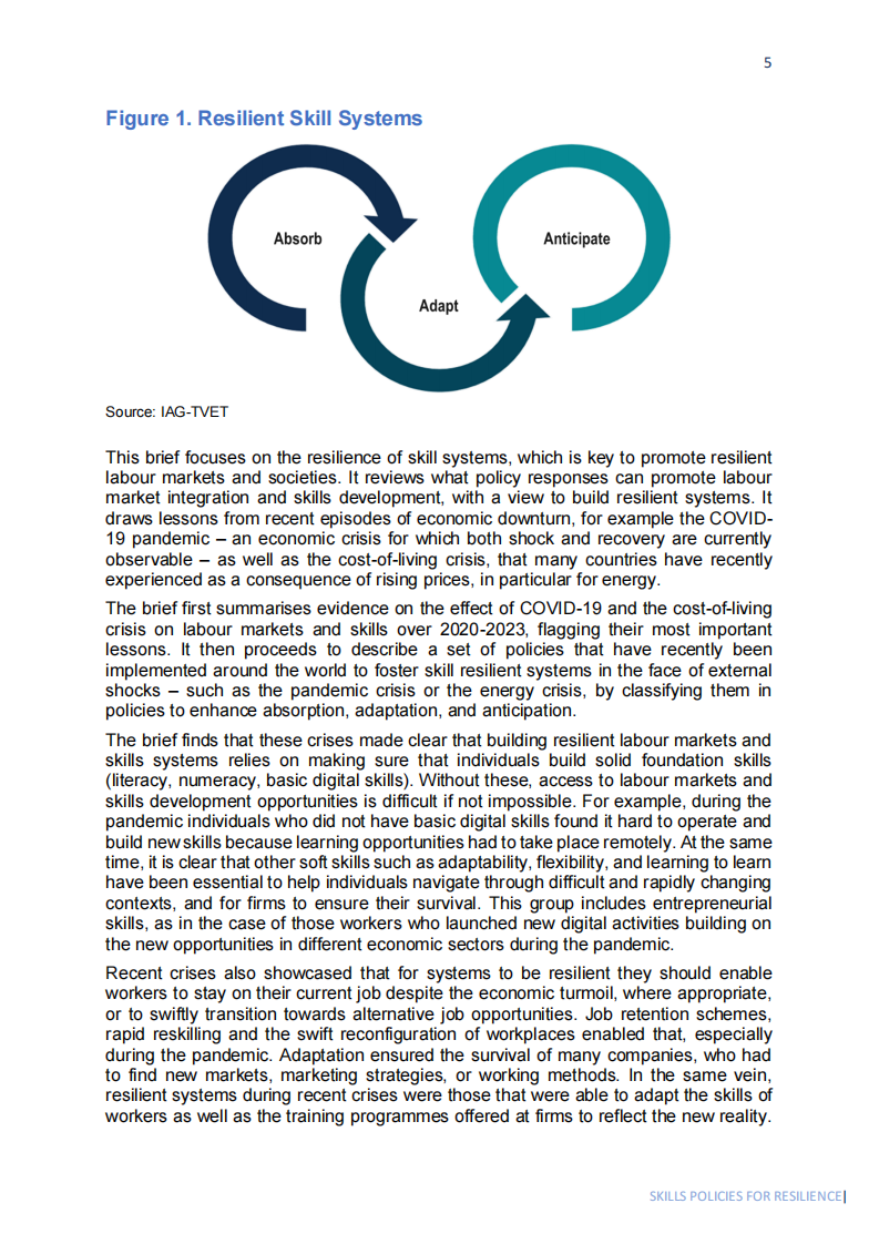 OECD报告：韧性技能政策（英文） 第5页