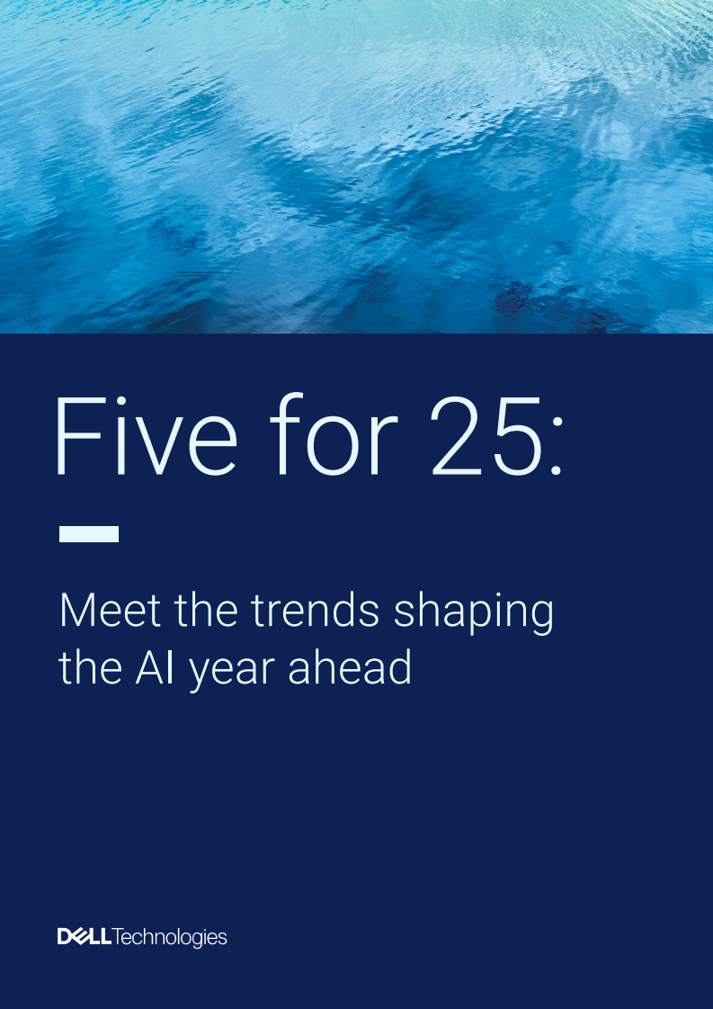 2025年人工智能（AI）领域五大趋势研究报告（英文） 第1页