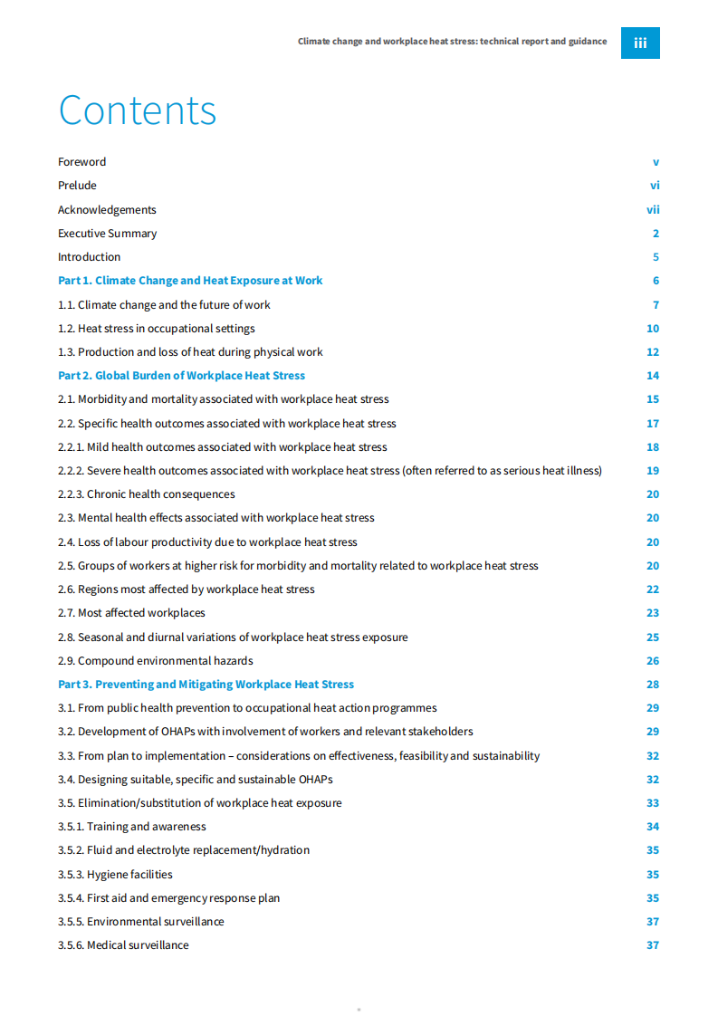 2025气候变化与工作场所热应力报告（英文） 第5页