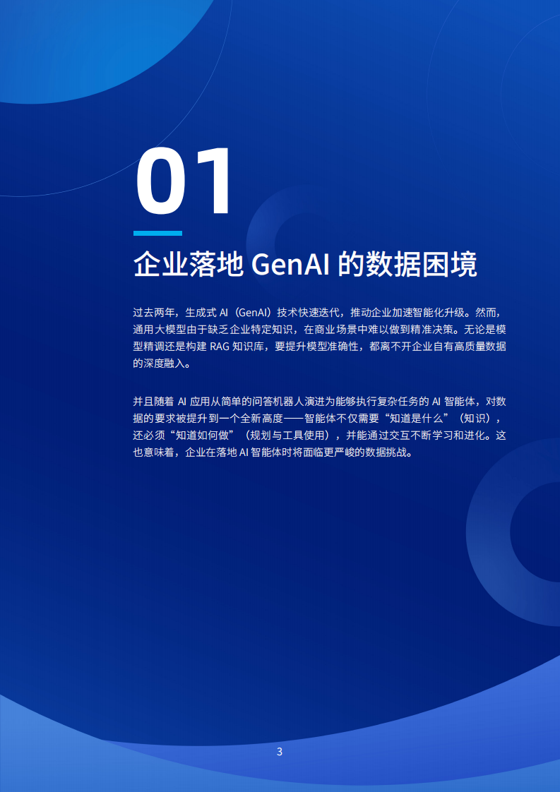 2025年面向GenAI的数据智能底座白皮书 第4页