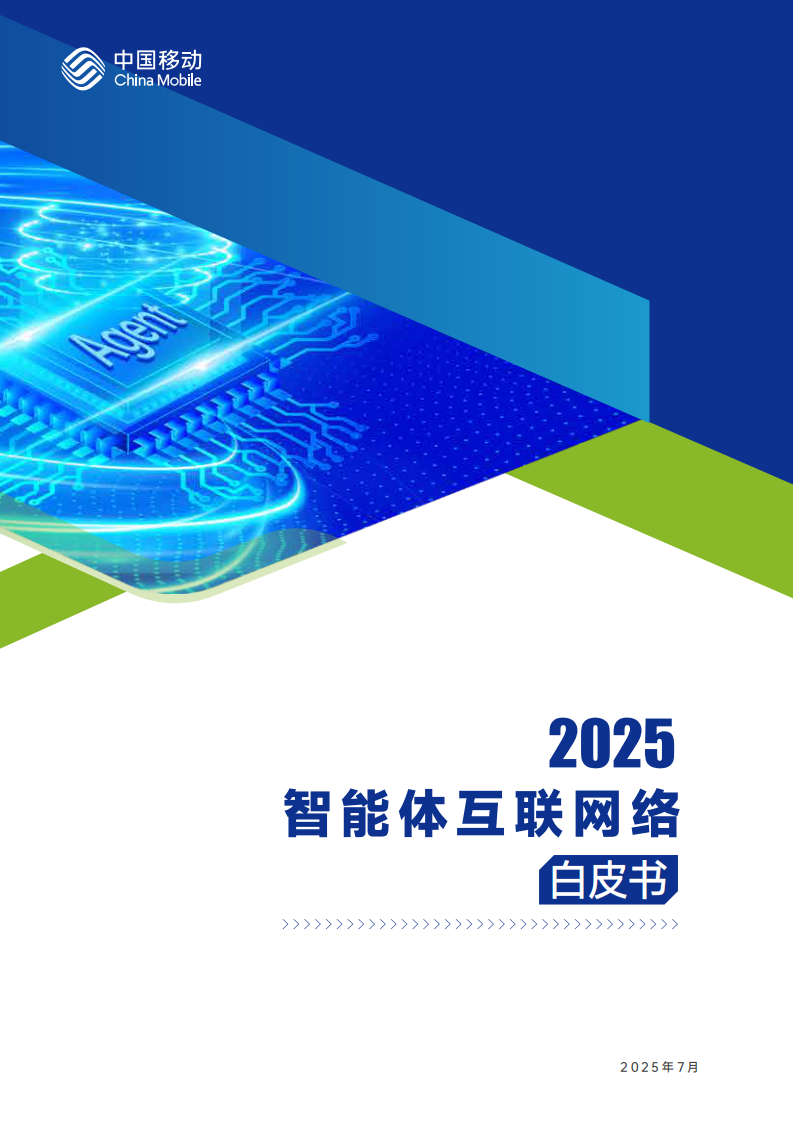 2025年智能体互联网络白皮书 第1页