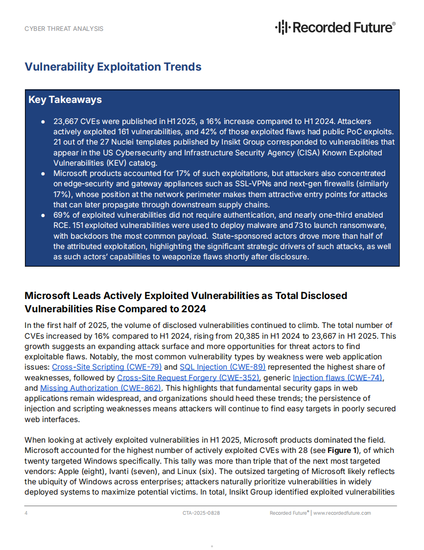 2025年上半年恶意软件与漏洞趋势报告（英文） 第5页